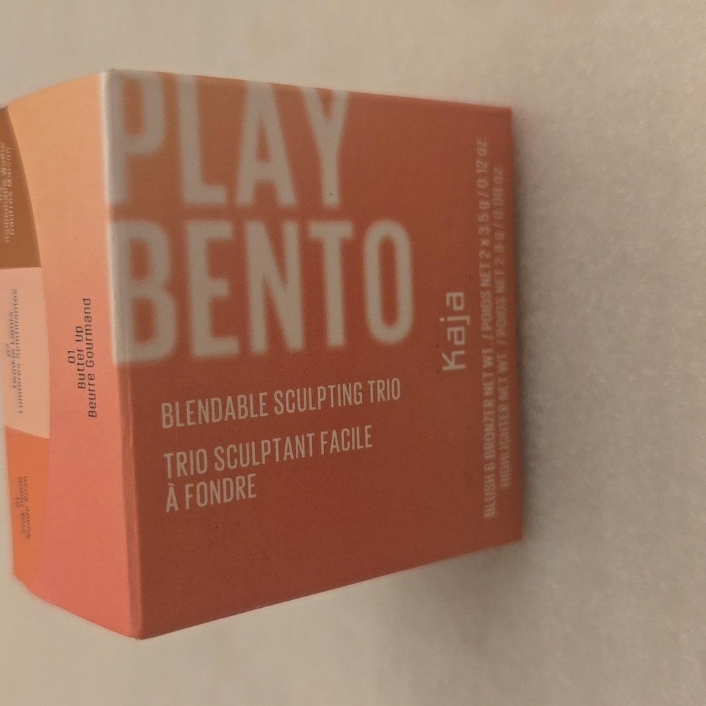 NIB Kaja Cosmetics Play Bento Blendable Sculpting Trio